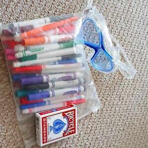 Google. Markers, and card deck